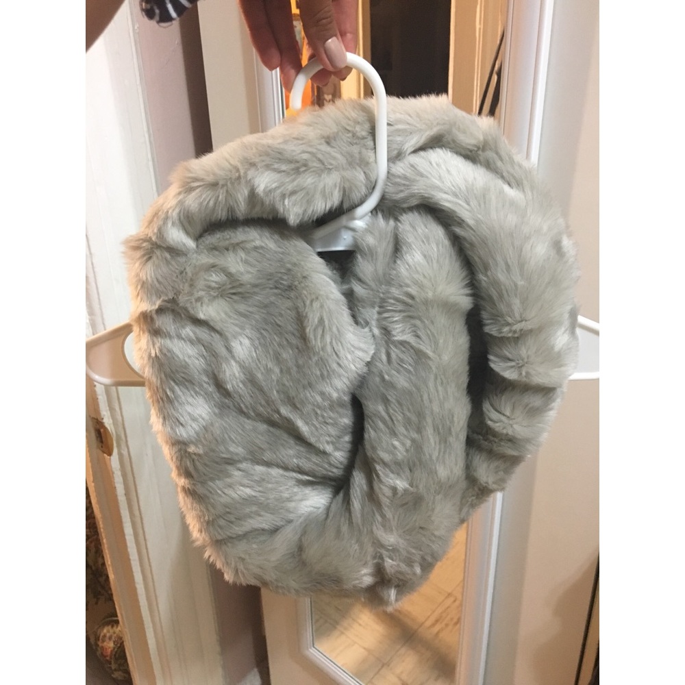 Faux Fur Tube Scarf